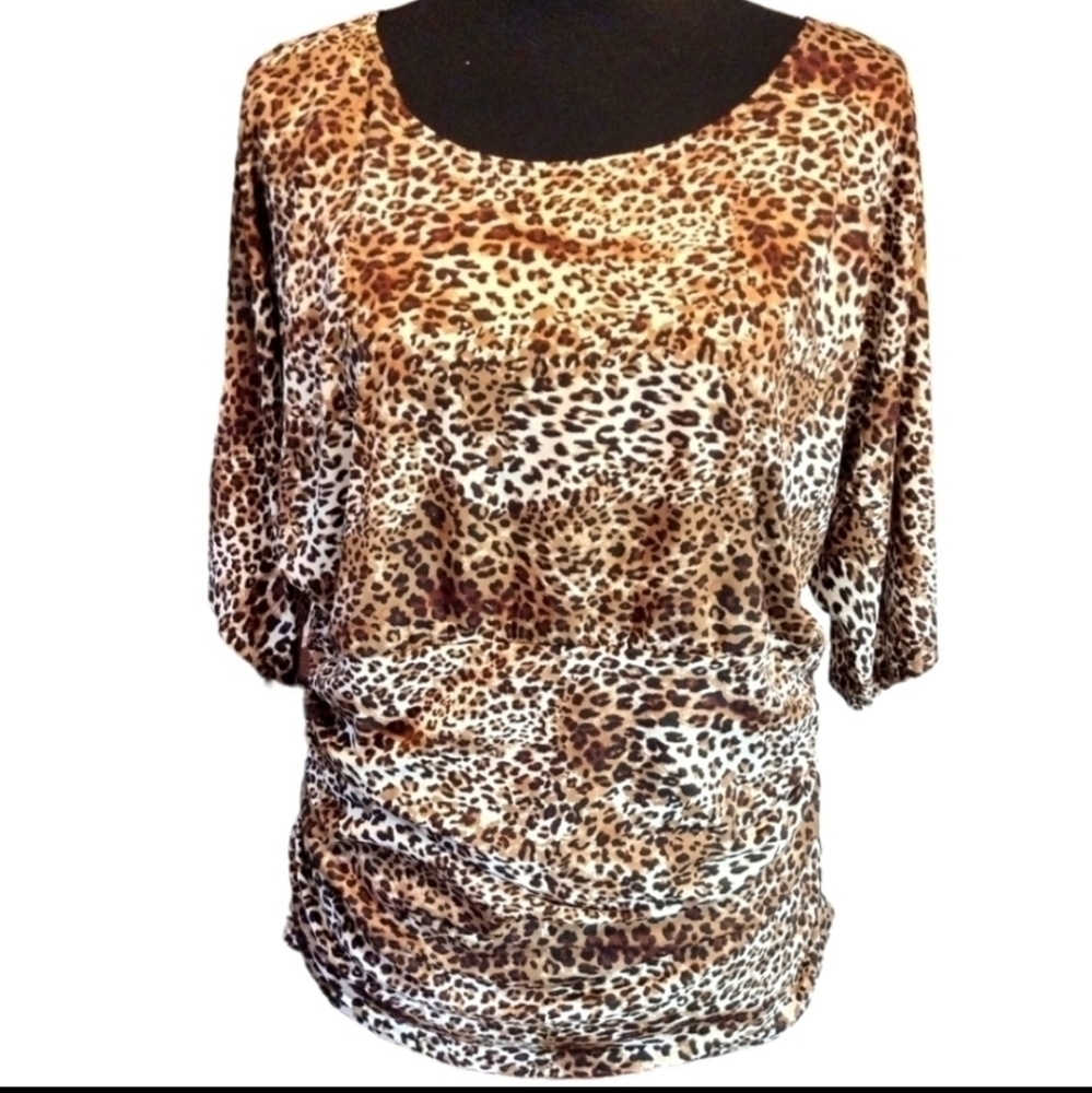NANA Leopard Print Top